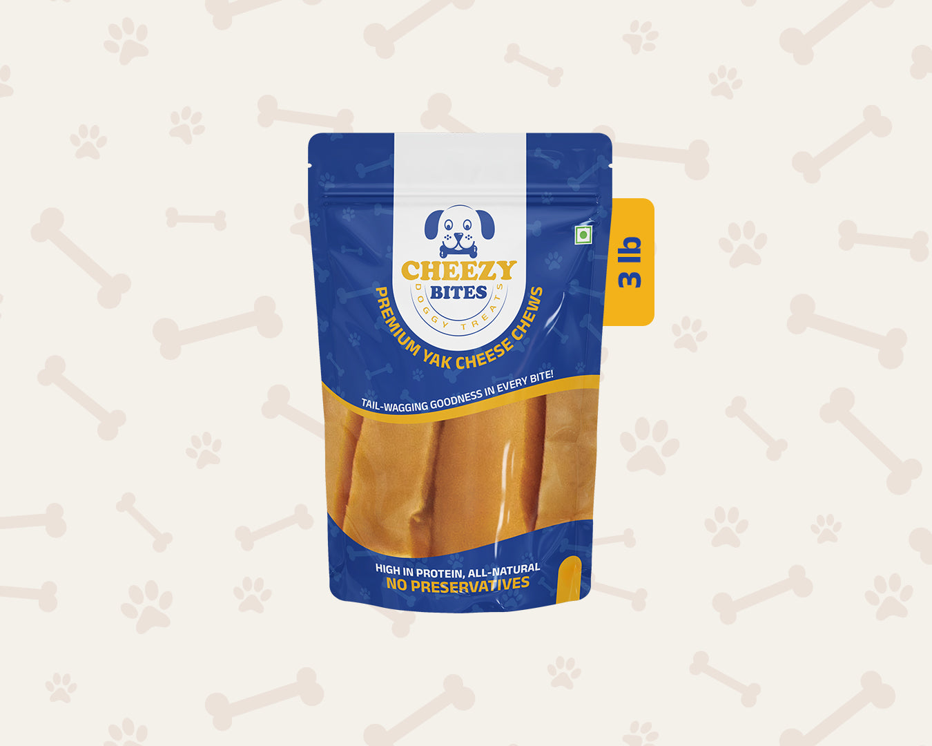 Cheezy Bites Doggy Treats –  (4.4lb)